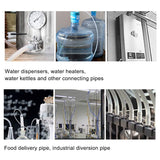 Feelers 3/8" ID x 1/2" OD Silicone Tubing Food Grade Pure Silicon Tube High Temp Home Brewing Winemaking Silicone Hose Tubing, 3.28ft Length Feelers