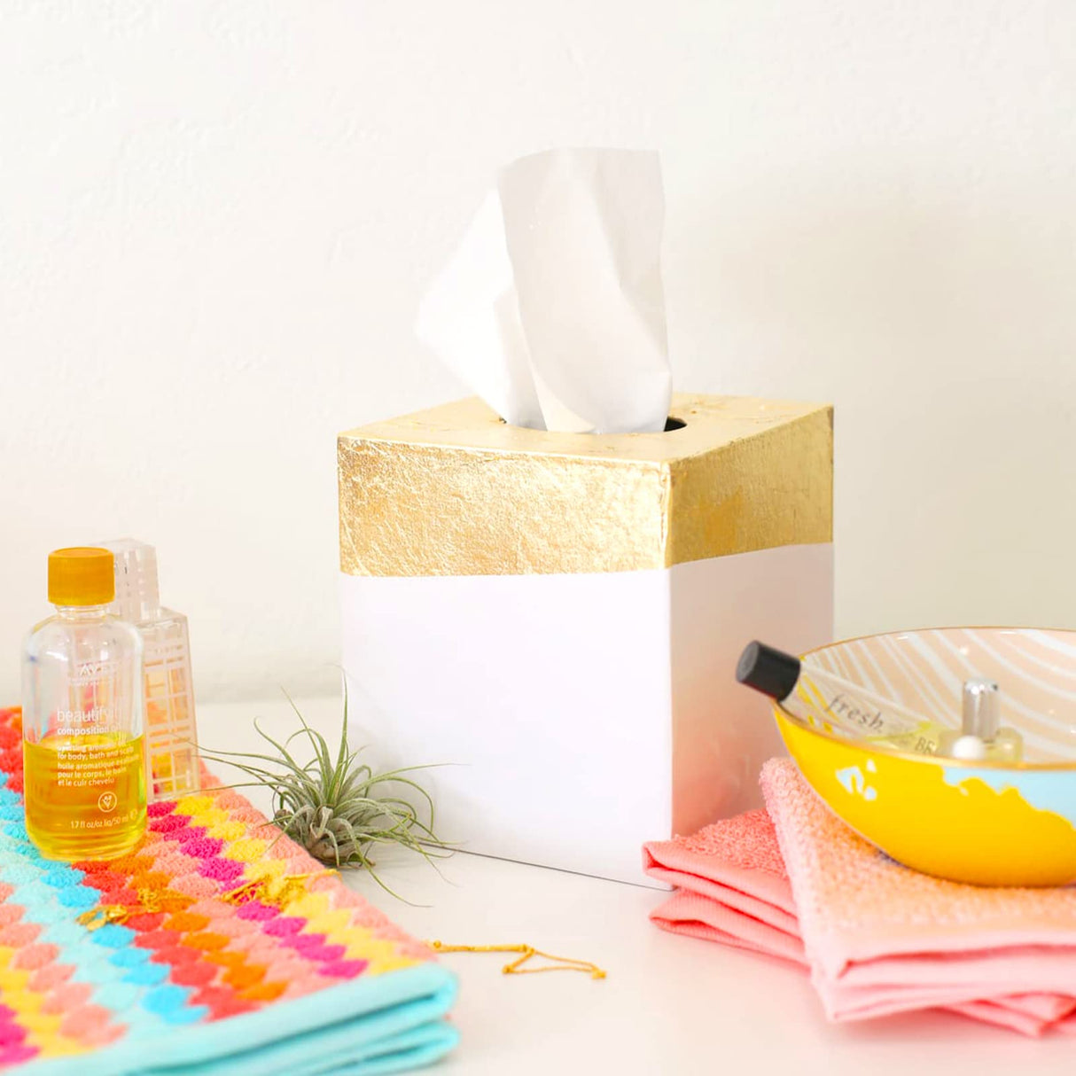 Gilding Adhesive, 100ml Epoxy Resin Gold Leaf Adhesive for Professional Craft Use, Water Based Gold Leaf Paint for Craft Art Use, Pasting Foil KINNO