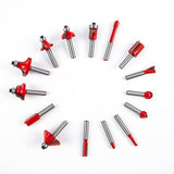 Compact Wood Router Tool 110V Electric Hand Woodworking Trimmer Palm Router kit with Gloves 15 PCS Router Bits (800W) WWahuayuan