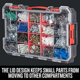 CRAFTSMAN VERSASTACK Storage Organizer, Small Parts Organizer, 20-Compartments, Lid Includes Secure Latch (CMST17828) Craftsman