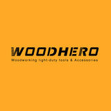 WOODHERO T Track Hold Down Clamps - Ideal Gifts for Woodworkers Men Unique | 4pcs Middle Size 5-1/2” L x 1-1/8” W Light Blue Hold Down Clamps for WoodHero