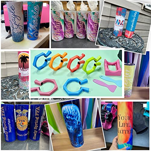 Pinch Perfect Tumbler Clamp,Sublimation Tumblers Pinch,for 20 Oz Sublimation Blanks Tumblers Pinch Perfect Clamp for Sublimation Paper and Glass WAQONUY