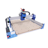4040 CNC Router Machine, 3 Axis Aluminum Frame Engraving Machine USB Router Engraver Wood Carving Milling Spindle Motor Air Cooling System Two-phase SHATUOA