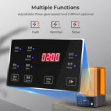 Creality Wash and Cure Station UW-01 2 in 1 Machine Resin 3D Printer UV Curing Rotary Box Bucket for LCD/DLP/SLA Washing Size 7.48x6.06x7.87 inches Creality