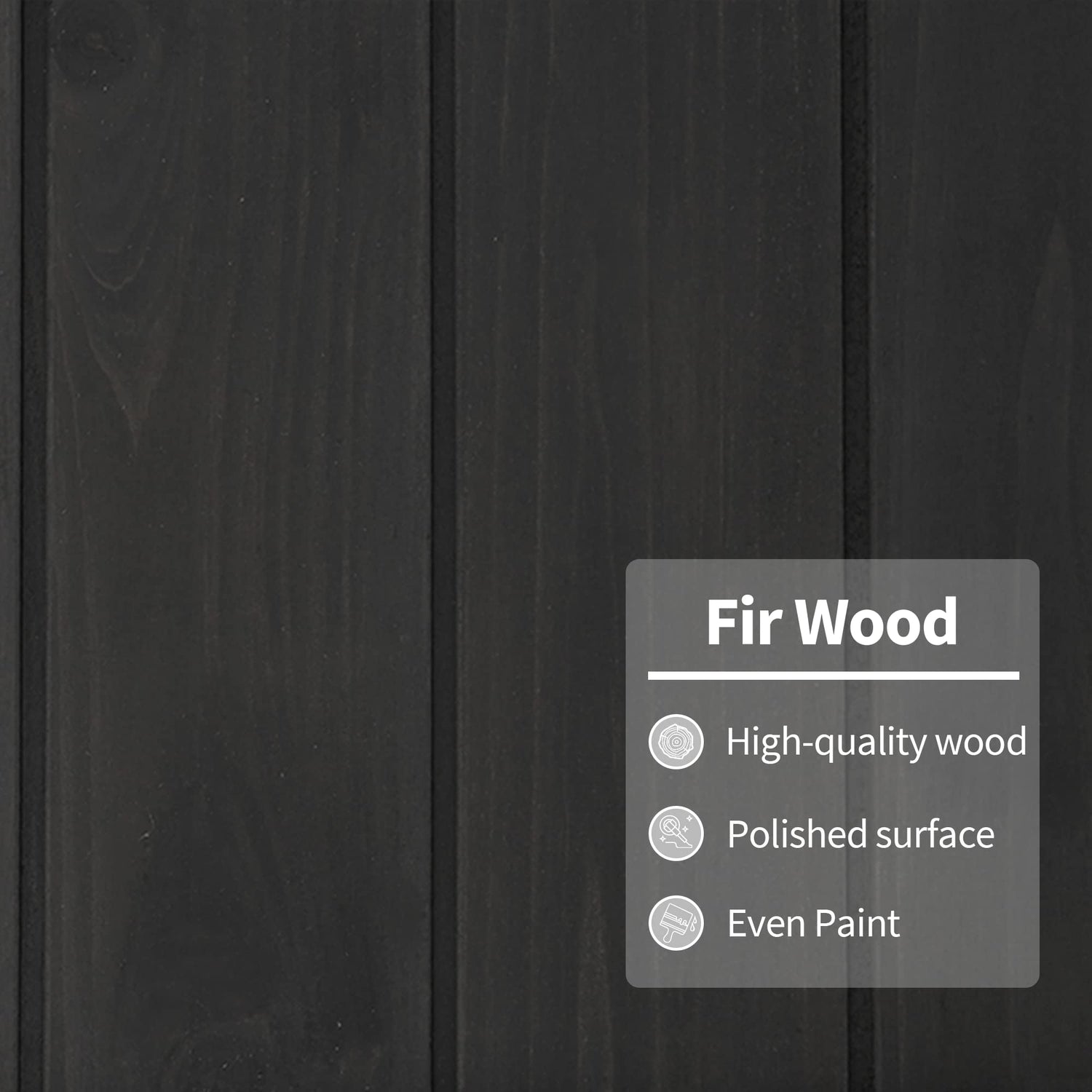 MCombo Outdoor Storage Cabinet, Garden Storage Shed, Outside Vertical Shed with Lockers, Outdoor 63 Inches Wood Tall Shed for Yard and Patio 0870 MCombo