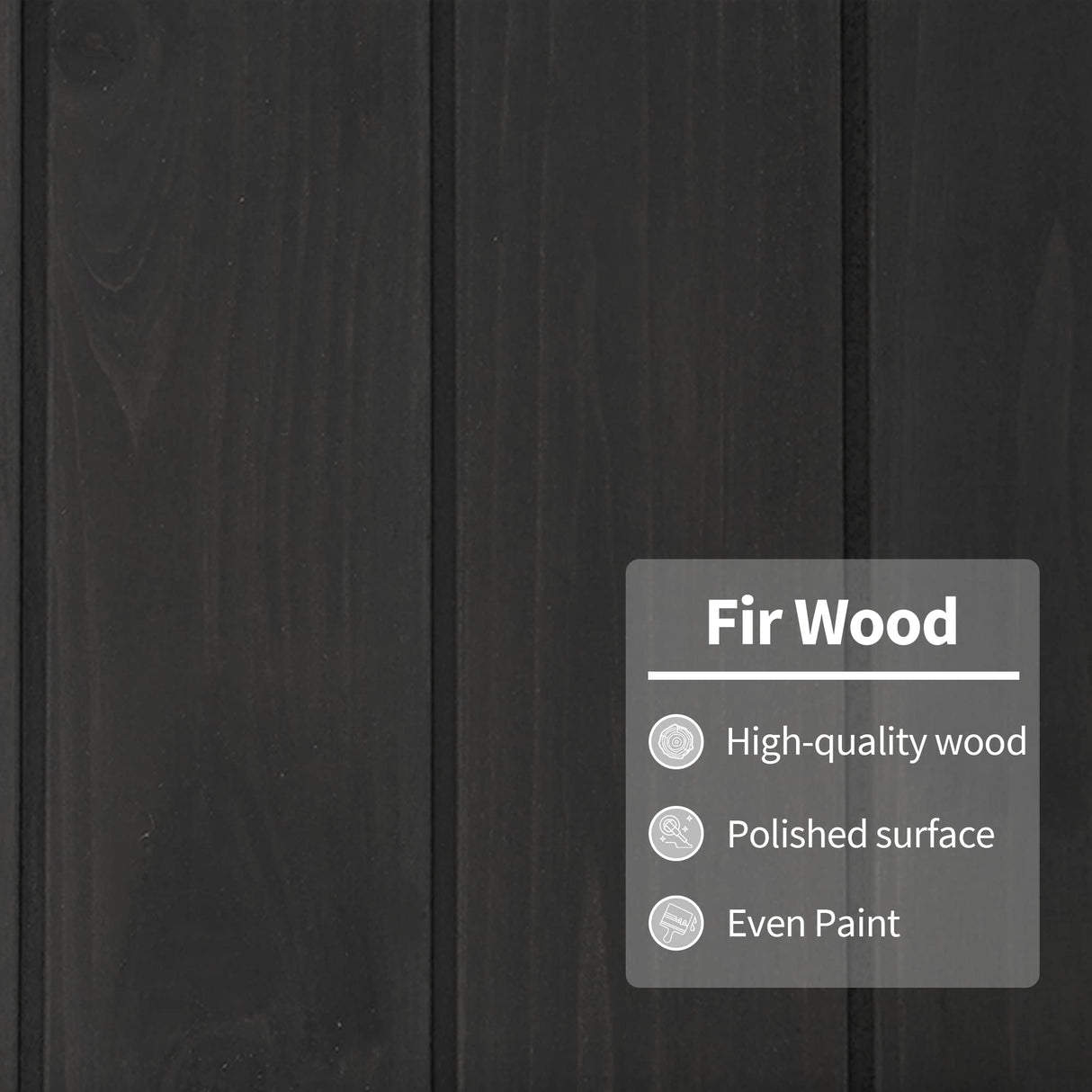 MCombo Outdoor Storage Cabinet, Garden Storage Shed, Outside Vertical Shed with Lockers, Outdoor 63 Inches Wood Tall Shed for Yard and Patio 0870 MCombo