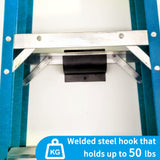 Ladder hooks for garage storage,Ladder hanger Garage organization- Wall Mount Wheelbarrow hanger, Patio Furniture, Chair & Ladder - garage wall Lusheer