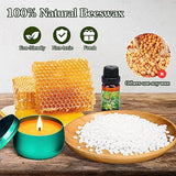 Candle Making Kit, Beeswax Scented Candles Supplies Arts and Crafts for Adults and Teens Gift Set for Women Including Fragrance, Soy Wax, Cotton YINUO LIGHT