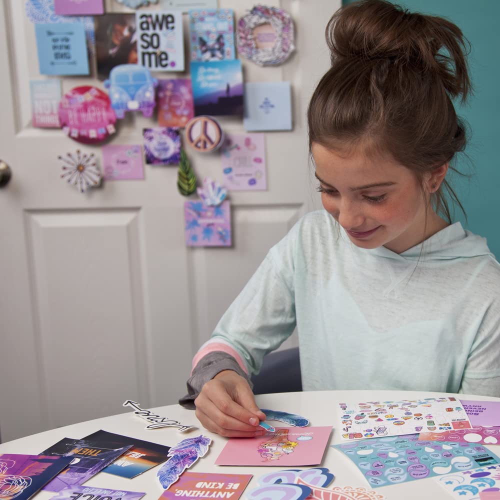 Craft-tastic DIY Wall Collage – Craft Kit – Personalize Your Space with Inspiring Quotes, Pre-cut Designs & Pictures Craft-tastic