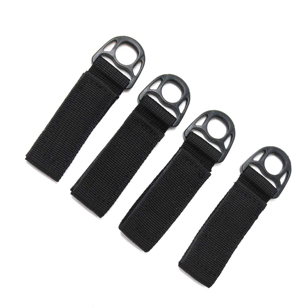 MELOTOUGH Tactical Duty Belt Harness Padded Adjustable Tool Belt Suspenders with Key Chin and Patch, Black(Large) MELOTOUGH