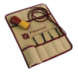 Flexcut Carving Tools, Printmaking Set, 4 Carving Blades and Quick-Connect ABS Handle Included, 5-Piece Set (SK130) FLEXCUT