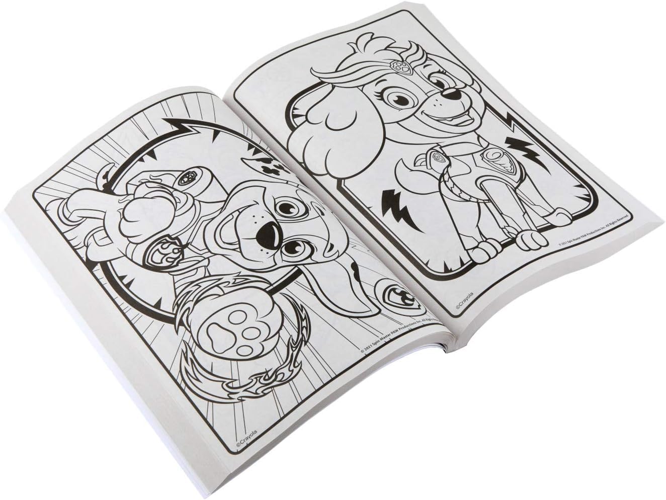 Crayola Paw Patrol Coloring Book with Stickers, Gift for Kids, 288 Pages, Ages 3, 4, 5, 6 Crayola