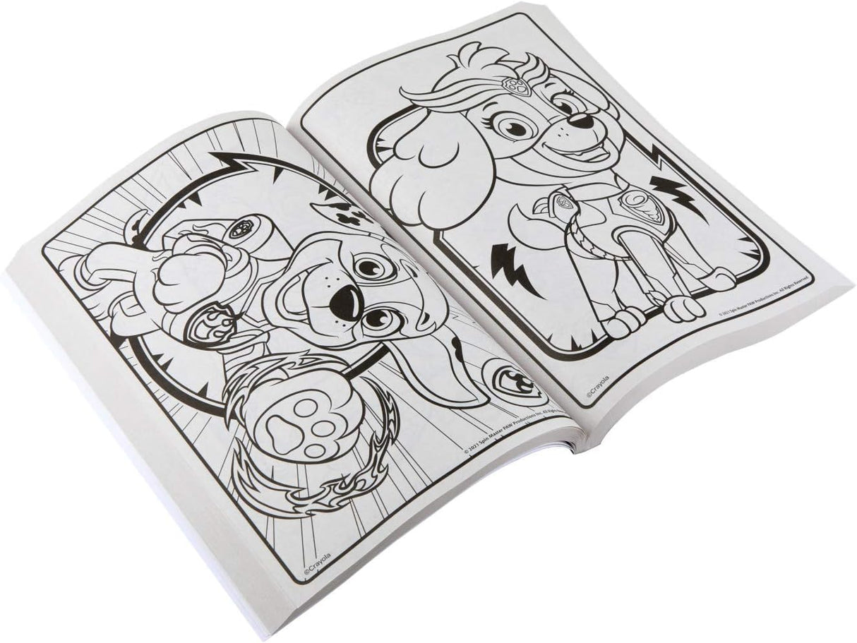 Crayola Paw Patrol Coloring Book with Stickers, Gift for Kids, 288 Pages, Ages 3, 4, 5, 6 Crayola