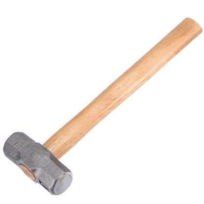 HARFINGTON 1070g Double Face Sledge Hammer Engineer Hammer with 12.2" Wood Handle Forged Steel Head for Home Industry Woodworking - WoodArtSupply