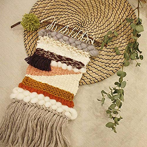 UYISMML DIY Wooden Weaving Loom Kit, Wooden Multi-Craft Weaving Loom Large Frame, DIY Suit Wooden Multifunctional Handcraft Weaving Looms, The Best UYISMML