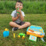 Melissa & Doug Let’s Explore Hiking Play Set – 23 Pieces Toddler Nature Toys, Hiking Toys for Kids Ages 3+ Melissa & Doug