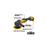DEWALT 20V MAX* XR Cordless Polisher, Rotary, Variable Speed, 7-Inch, 180 mm, Tool Only (DCM849B) DEWALT