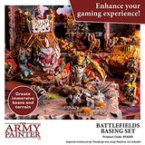 The Army Painter Battlefields Basing Set - Static Grass for Miniature Terrain Basing set - Static Grass & Free Basing Glue, Woodland Scenic Static The Army Painter