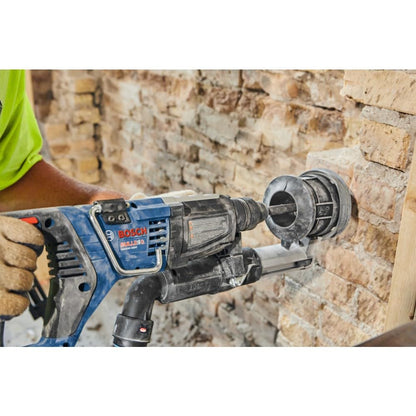 BOSCH GBH18V-28DCK24 18V Brushless Connected-Ready SDS-plus® Bulldog™ 1-1/8 In. Rotary Hammer Kit with (2) CORE18V 8 Ah High Power Batteries - WoodArtSupply