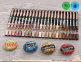 TOOLI-ART 22 Acrylic Paint Markers Paint Pens Pro Color Series Set 3mm Medium Tip for Rock Painting, Glass, Mugs, Wood, Metal, Glass Paint, Canvas, TOOLI-ART
