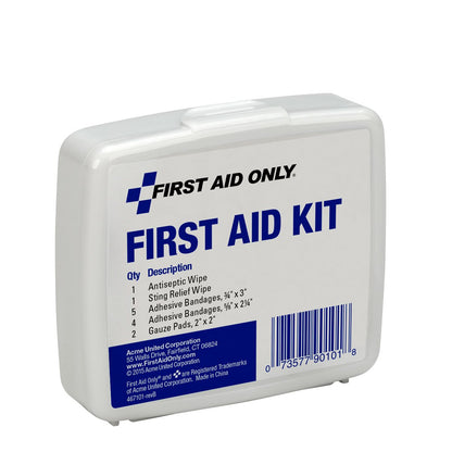 First Aid Only PhysiciansCare On-The-Go Emergency First Aid Kit for Home, Work, and Travel, 13 Pieces - WoodArtSupply