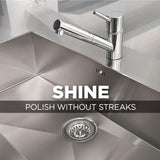 Weiman Stainless Steel Sink and Pots & Pans Cleaner and Polish - 2 Pack Weiman
