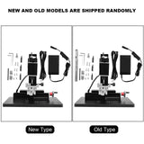 60W 12000RPM Mini Milling Machine Mini Metal Lathe DIY Miniature Milling Machine Miller Multifunction Worktable Power Milling Machines 100-240V YWBL-WH