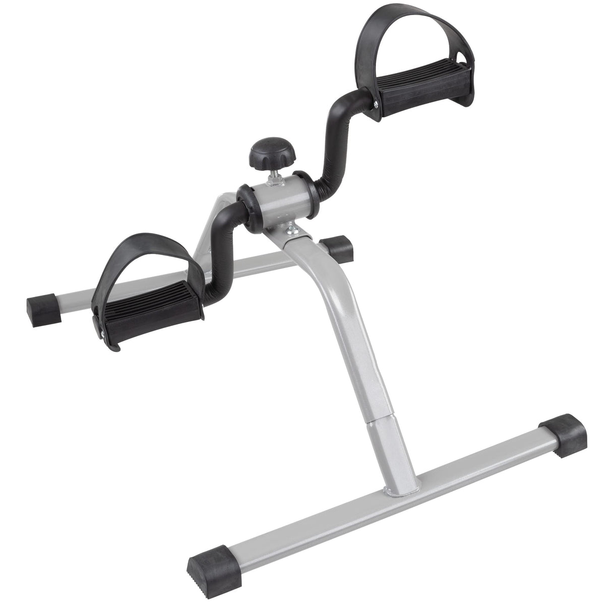 Under-Desk Stationary Bike - Indoor Below-Desk Exercise Pedal Fitness Machine for Legs, Physical Therapy, and Calorie Burn by Wakeman (Black and Wakeman