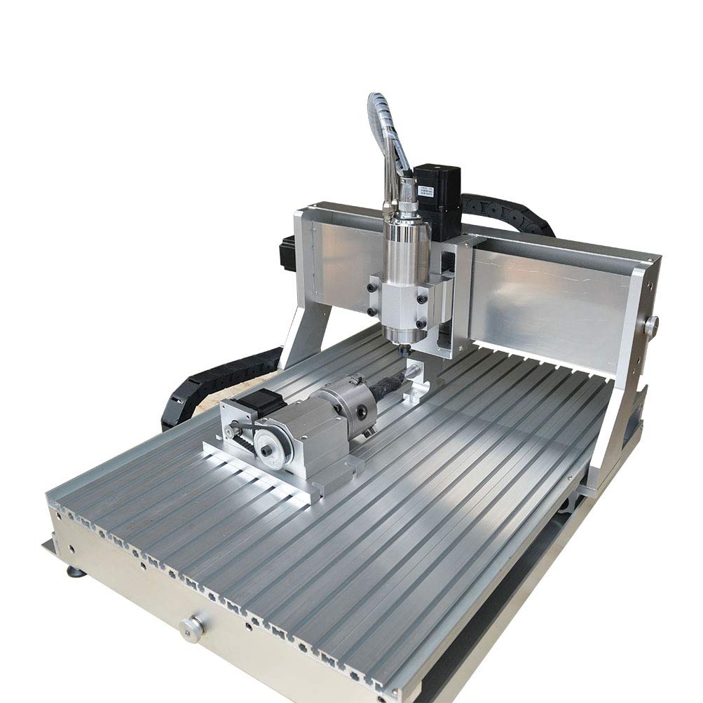 TEN-HIGH 6090 2200W CNC Router Engraving Drilling Milling Machine,usb port with 4th Axis. TEN-HIGH