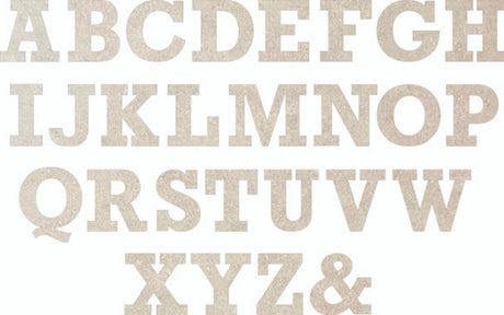 5 Inch Tall Wooden Letter Blank, Unfinished U Wood Block Letter for Nursery Decor, Rockwell Paintable Home Decor NEXTCraft