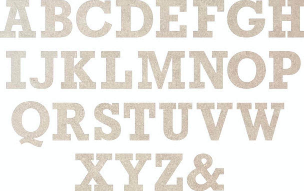 6 Inch Wooden Block Letter for Kids, Unfinished P Nursery Decor Wood Alphabet, Paintable MDF Craft, Rockwell Font NEXTCraft