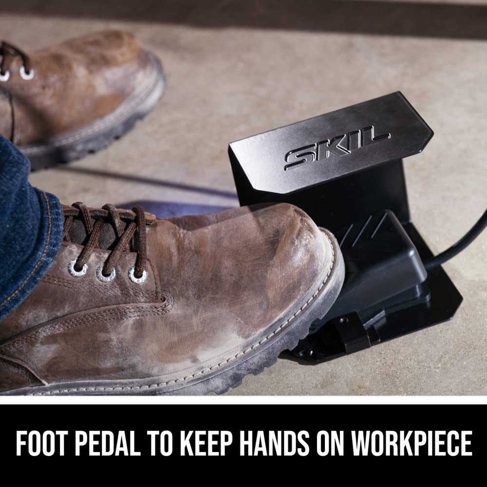 SKIL 1.2 Amp 16 in. Variable Speed Scroll Saw with Foot Pedal & LED Work Light for Woodworking-SS9503-00 Skil