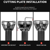 Baisiky 3inch Air Cut Off Tool,Angle Grinder Pneumatic Cutting Machine With 5-Pieces 3" Cutting Disc Set,Free Speed 20000RPM Baisiky