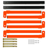 Thanaddo 3-Level Lumber Storage Rack, Wall Mount Wood Organizer Heavy Duty Metal Wall, Lumber Tool Box Organizer Rack, Wall Lumber Wood Rack Workshop Thanaddo