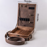 Writers Messenger Wood Box Retro Wooden Artist Tool and Brush Storage Case messenger wood box XISAOK