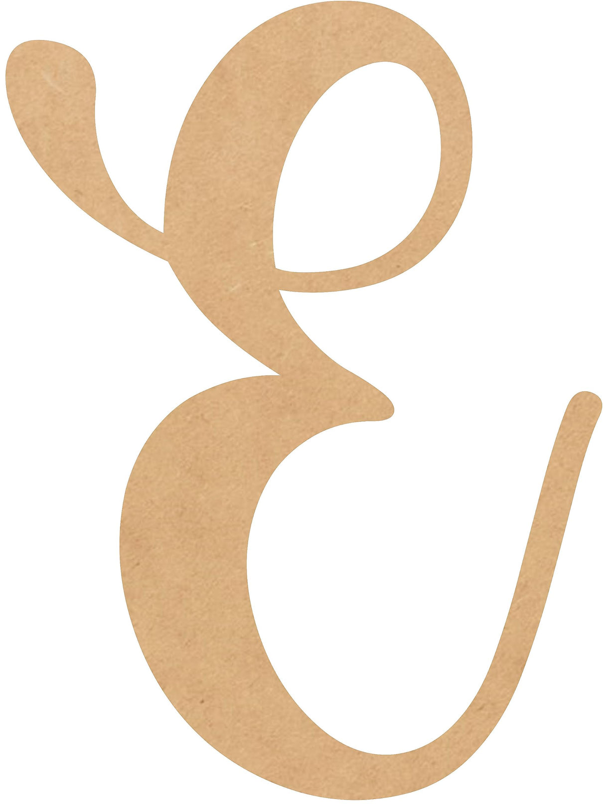 Small Wooden Letters 1 Inch E for Crafts, Unfinished Casking Cream Wood Letter Cutout, Tiny Blank Paintable DIY Shape, Wall Hanging Alphabets NEXTCraft