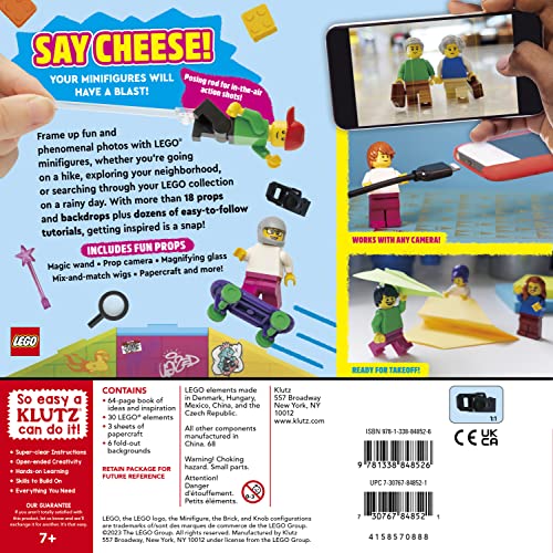 KLUTZ Lego Minifigure Photography Activity Kit - WoodArtSupply