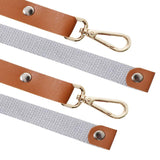 Chef Apron,Cross Back Apron for Men Women with Adjustable Straps and Large Pockets,Canvas,M-XXL (Red) Mignongirl