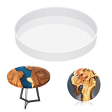 Extra Large Resin Table Mold, 12 Inch Round Silicone Epoxy Resin Molds for River Table, DIY Crafts,Cutting Board, Desktop Decoration Vehipa