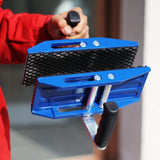 TIEKJOT 2 Pack Granite Carrying Clamps Double Handed Stone Carry Clamp Heavy Duty with Rubber-lined（0-2.36in) 660lbs Lifting Tools Panel Carriers for TIEKJOT