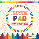 Drawing Pad For Toddlers 1-3: Square Blank Paper Journal For Drawing, Doodling, Writing & Sketching | Large Drawing Book 100 Pages WoodArtSupply