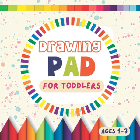 Drawing Pad For Toddlers 1-3: Square Blank Paper Journal For Drawing, Doodling, Writing & Sketching | Large Drawing Book 100 Pages WoodArtSupply