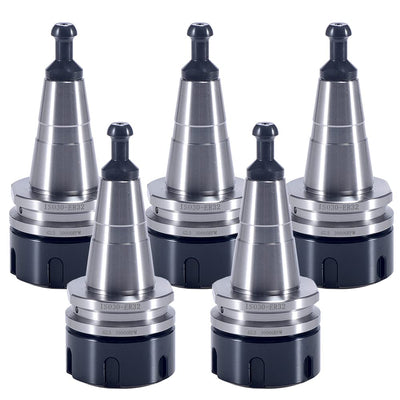 HOZLY 5PCS/Lot ISO30 ER32-45L Balance Collet Chuck G2.5 30000RPM CNC Tool Holder With Pull Stud Milling Lathe