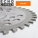 Echo Corner 2-Pack 4.5" Angle Grinder Saw Blade for Wood Plywood MDF Plastic, TCT 40-Tooth Fast Framing Trimming Rip Crosscut Fine Cut, 7/8" Arbor Echo Corner