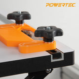 POWERTEC 71553 Router Fence/Router Table Featherboard – 2 Pack POWERTEC