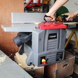 Hoteche 8-Inch Bechtop Jointer&Planer - 13-Amp Variable Speed Jointer Planer Combo with Extendable Table Hoteche
