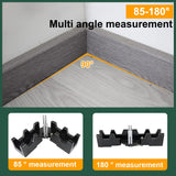 2-in-1 Mitre Measuring Cutting Tool, Measuring and Sawing Mitre Angles Cutting Tool for Home Improvement, Carpentry Work, Miter Saw Protractor Tool AUSTUFF