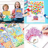 Shuttle Art Washable Dot Markers 26 Colors with Free Activity Book, Fun Art Supplies for Kids Toddlers and Preschoolers, Non Toxic Water-Based Paint Shuttle Art