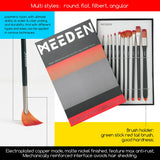 MEEDEN Acrylic Painting Kit, 72-Piece Acrylic Paint Set with Tabletop Wooden Easel, 48 Acylic Paints, 10 Painting Brush Set, Canvas Painting Kit, Art MEEDEN