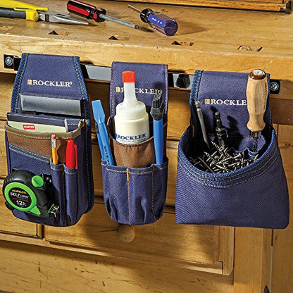 Measuring Tool Pouch with Belt Clip for Woodworkers – Tool Organizer for Carpenters – Heavy-Duty Woodworking Tools and Accessories – Clip-On Utility - WoodArtSupply